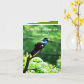 誕生日ユーモアのあるグリーティングカード カード (黄色い花)