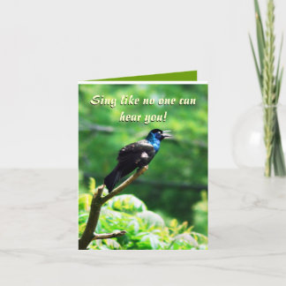 誕生日ユーモアのあるグリーティングカード カード