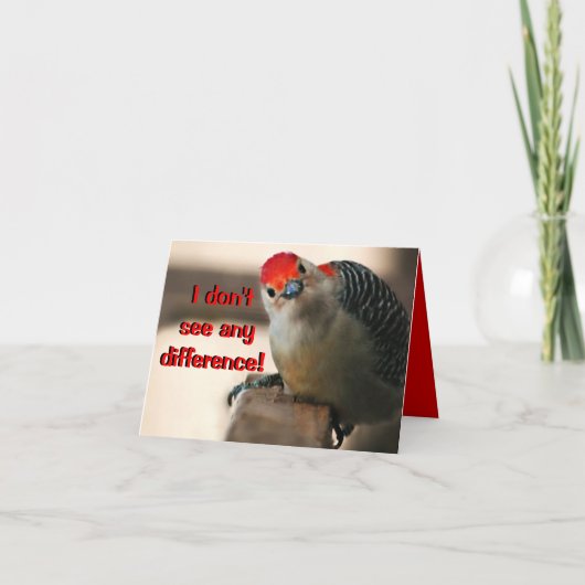 誕生日ユーモアのあるグリーティングカード カード (正面)