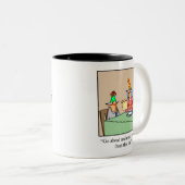 誕生日ユーモア彼のためのマグギフト ツートーンマグカップ (正面右)