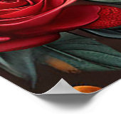 誕生日ヨークシャーテリアウェアパーティーハット ポスター (角)