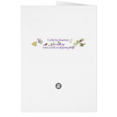 誕生日ライン踊りチキンおもしろいヘンスケッチ (裏面)