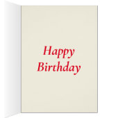 誕生日ライン踊りチキンおもしろいヘンスケッチ (内側 (右))