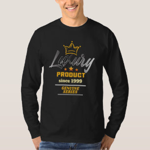 誕生日ラグジュアリー製品1999誕生日以来 Tシャツ