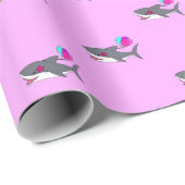 誕生日ラッピング紙かわいいサメ ラッピングペーパー (ロールコーナー)