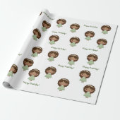 誕生日ラッピング紙 ラッピングペーパー (アンロールド)