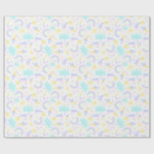 誕生日ラッピング紙。 ラッピングペーパー (フラット)