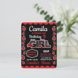 誕生日ラディバグデザインインビタティ招待 招待状