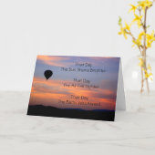 誕生日ラブ カード (黄色い花)