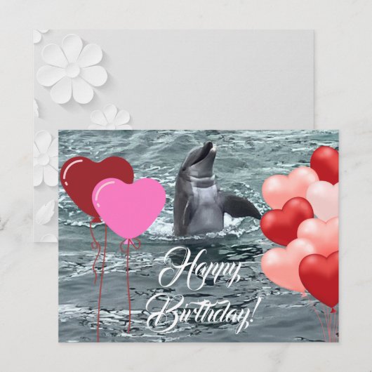 誕生日ラブ ポストカード (正面/裏面)