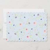 誕生日ラム – 牡羊座（3月21日～4月19日） 招待状 (裏面)