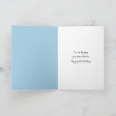 誕生日リス カード (内部)