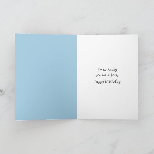 誕生日リス カード (内部)