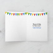 誕生日リス カード (内部)