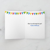 誕生日リス カード (内部)