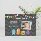 誕生日リトルモンスターサンキューカード サンキューカード (スタンド正面)