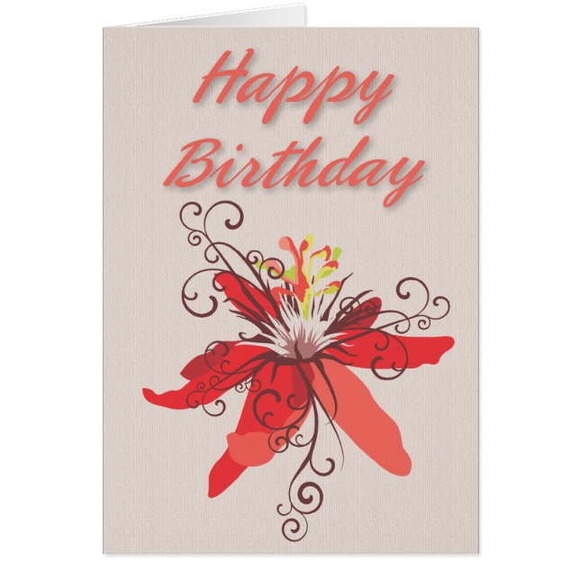 誕生日リリー (正面)