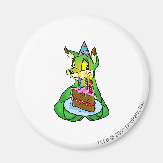 誕生日ループ マグネット (正面)