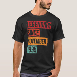 誕生日レジェンダリー1995年11月以来 Tシャツ