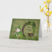 誕生日レプレシャン カード (黄色い花)