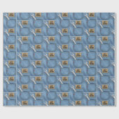 誕生日レンチインジーンポケット ラッピングペーパー (フラット)