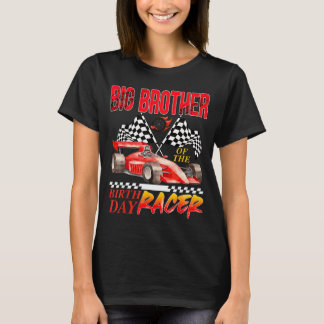 誕生日レーサーのビッグブラザーレースカー レーシング Tシャツ