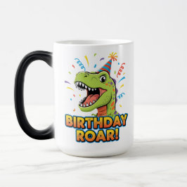 誕生日ロアカワイイ恐竜誕生日パーティーデザイン モーフィングマグカップ