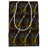 誕生日ロウソクをウイスキーに ミディアムペーパーバッグ (正面)