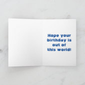 誕生日ロボット カード (内部)