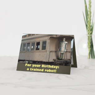 誕生日ロボットPUNバイジェットパックコープ カード
