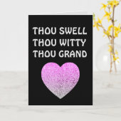 誕生日ロマンチックなグリーティングカードの夫または妻 カード (黄色い花)