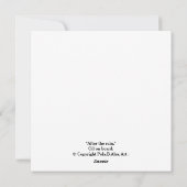 誕生日ヴィンテージピンク花カードbyポラB.アレックス シーズンカード (裏面)