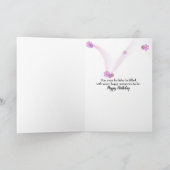 誕生日ヴィンテージベローズカメラ カード (内部)