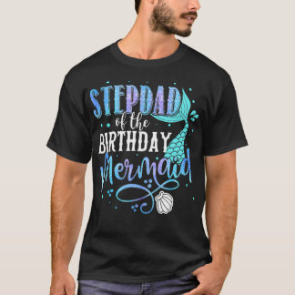 誕生日人魚の家族のマッチングPaの義理の父 Tシャツ