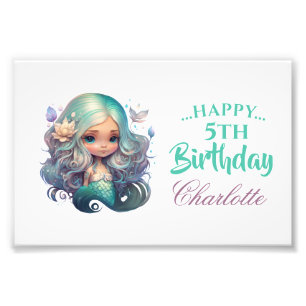 誕生日人魚 フォトプリント