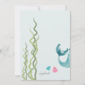 誕生日人魚 招待状 (裏面)