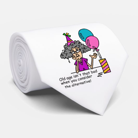 誕生日代替ユーモア ネクタイ (ロール)