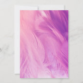 誕生日会の招待 招待状 (裏面)