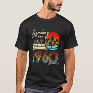 誕生日伝説1960年7月以来 Tシャツ