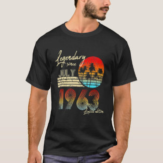 誕生日伝説1963年7月以来 Tシャツ