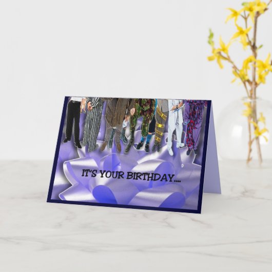 誕生日信託 カード (黄色い花)