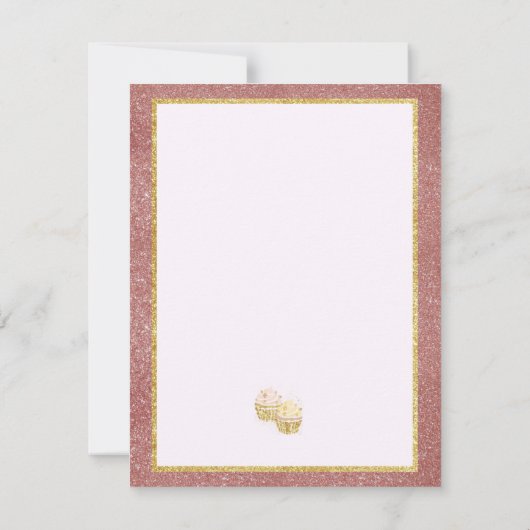 誕生日個人名の変更バラ金ゴールドカード 案内状 (裏面)