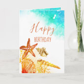 誕生日写真の友人の記憶 カード (正面)