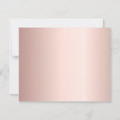 誕生日写真バラ神Save the Date card (裏面)