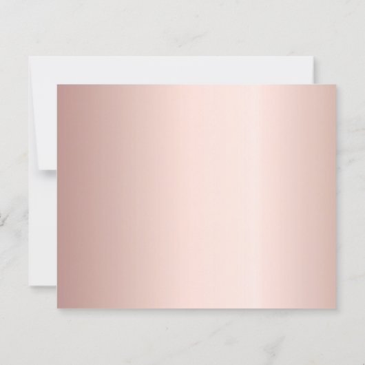 誕生日写真バラ神Save the Date card (裏面)