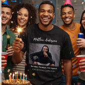 誕生日写真人神話の伝説の名前おもしろい Tシャツ