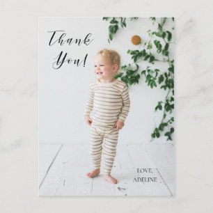 誕生日写真感謝ポストカード ポストカード