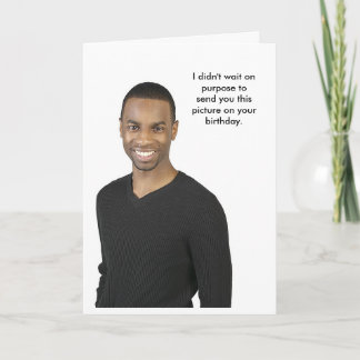 誕生日写真 カード