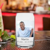 誕生日写真 ガラス缶