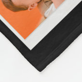 誕生日写真 フリースブランケット (角)